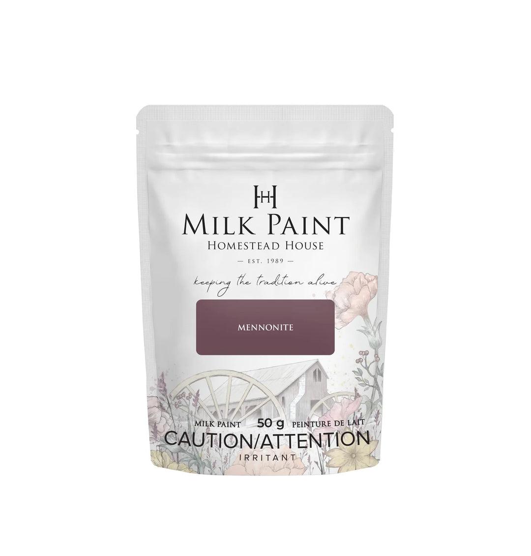 Homestead House Milk Paint - MENNONITE RED - Rustic Farmhouse Charm