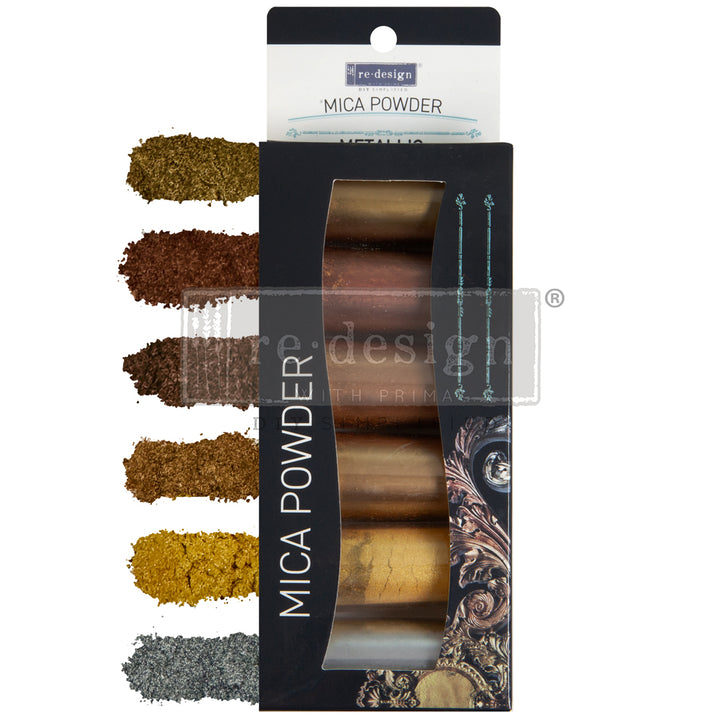 METALLIC Mica Powder Set by Redesign - Rustic Farmhouse Charm