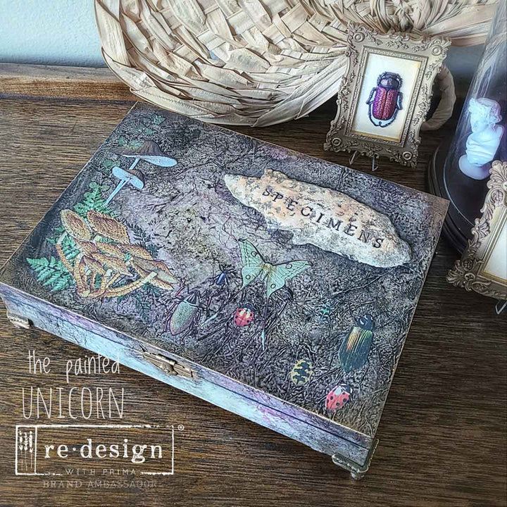 Redesign Middy Transfer - EPHEMERA ENCLAVE (3 sheets, each 21.59cm x 27.94cm) - Rustic Farmhouse Charm