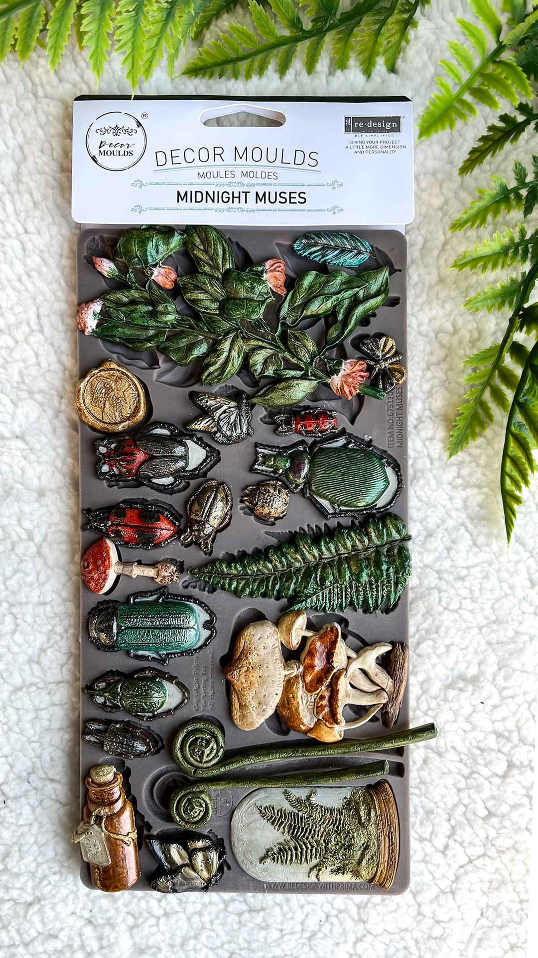 NEW! Redesign Mould - MIDNIGHT MUSES (5" x 10") - Rustic Farmhouse Charm