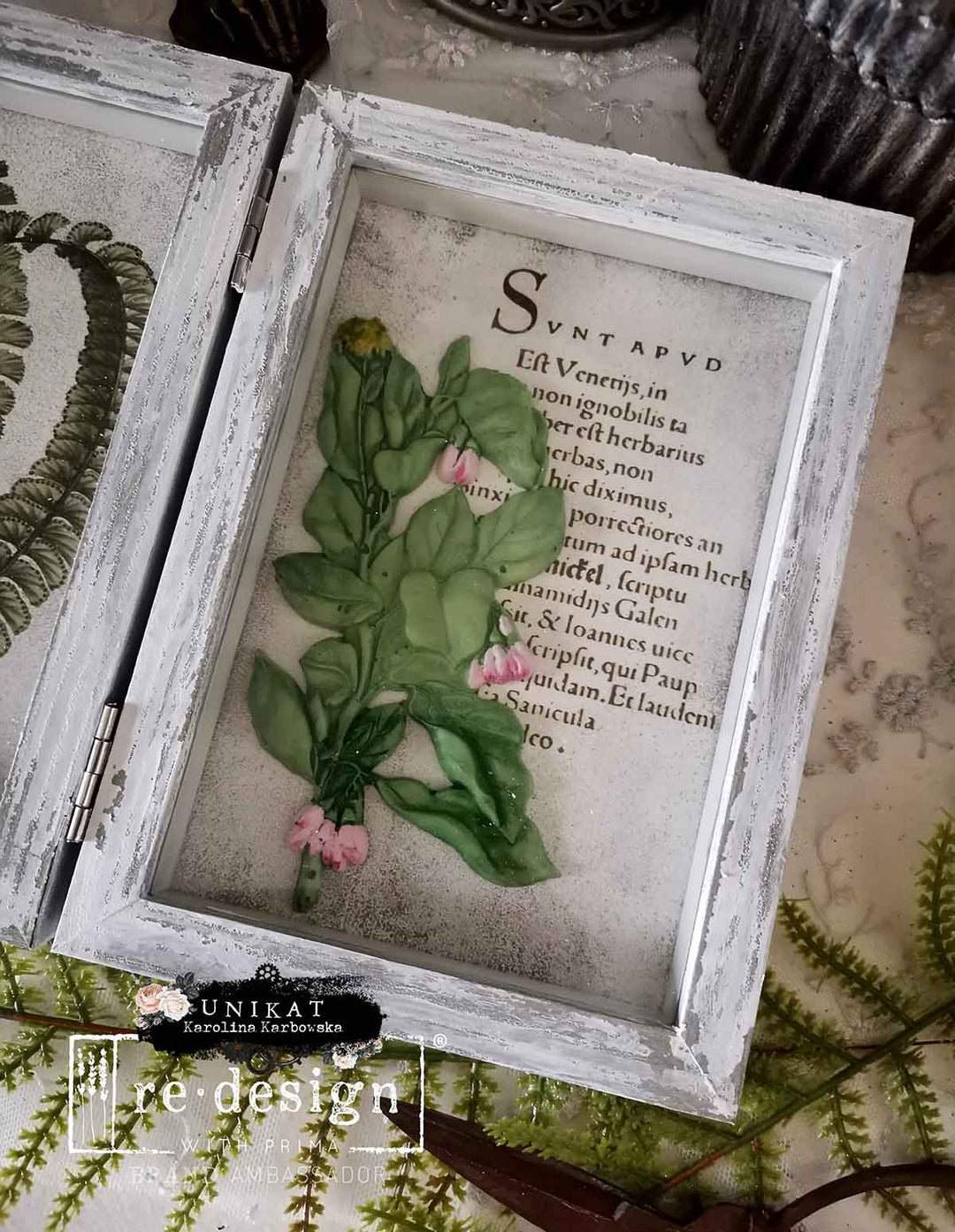 NEW! Redesign Mould - MIDNIGHT MUSES (5" x 10") - Rustic Farmhouse Charm