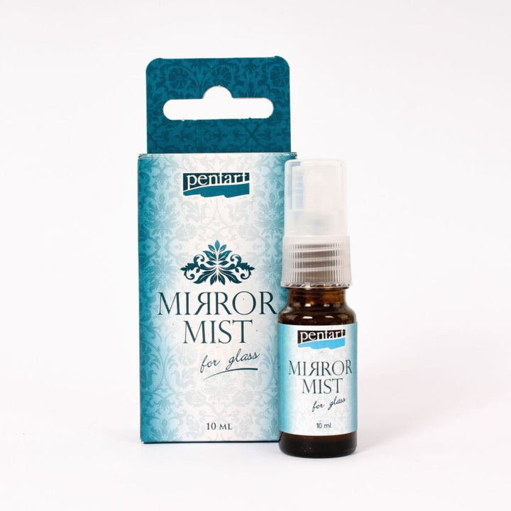 MIRROR MIST for GLASS by Pentart 10ml - Rustic Farmhouse Charm