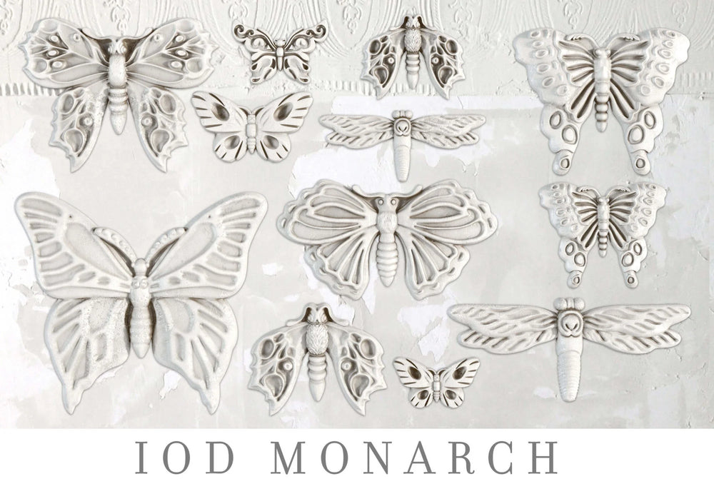 MONARCH Mould by IOD (6"x10", 15.24cm x 25.4cm) - Rustic Farmhouse Charm