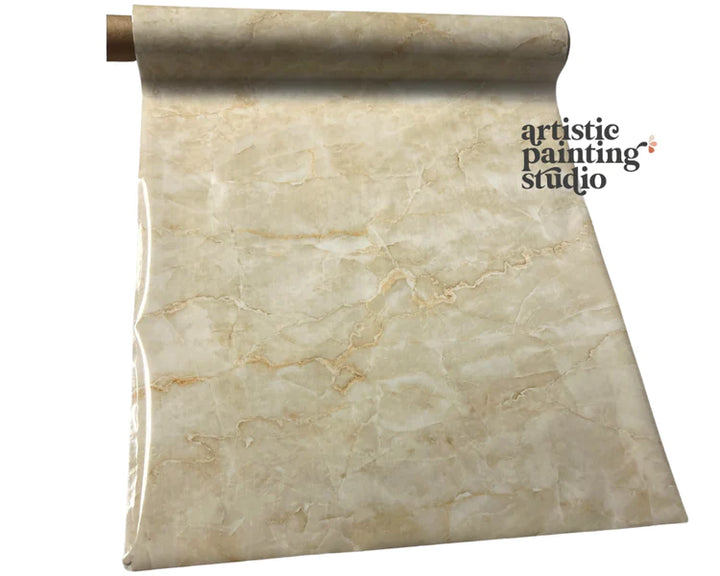 MOSCATO MARBLE Metallic Foil - Rustic Farmhouse Charm