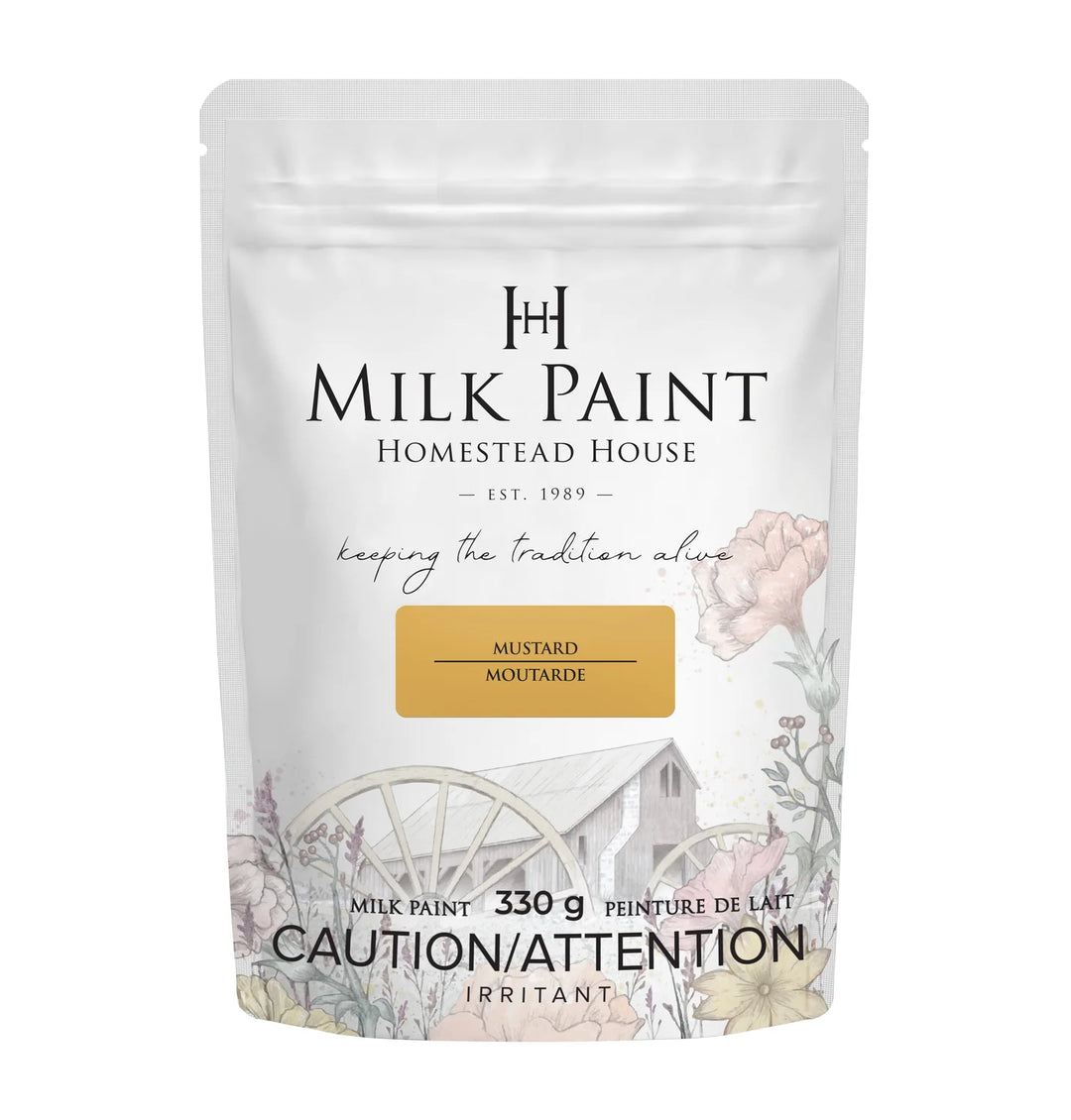Homestead House Milk Paint - MUSTARD - Rustic Farmhouse Charm