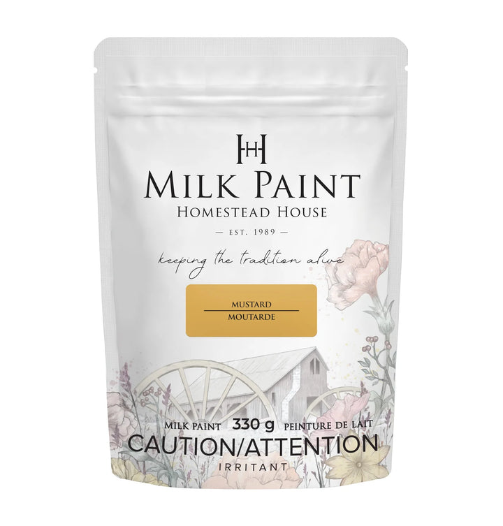 Homestead House Milk Paint - MUSTARD - Rustic Farmhouse Charm