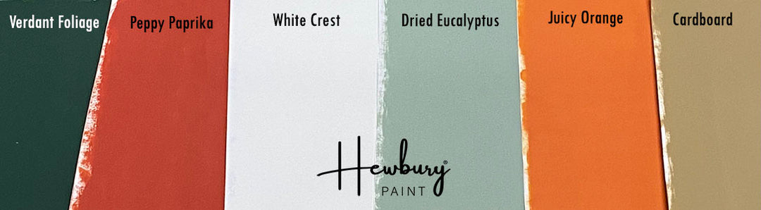 NEW! WHITE CREST Hi-Cover White Range by Hewbury Paint® - Rustic Farmhouse Charm