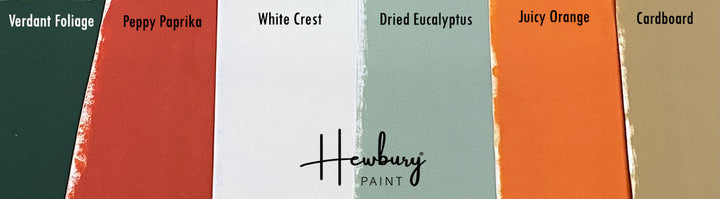 NEW! WHITE CREST Hi-Cover White Range by Hewbury Paint® - Rustic Farmhouse Charm