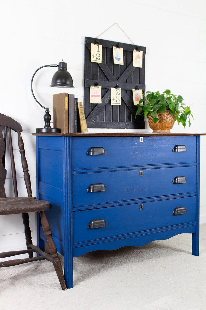 Homestead House Milk Paint - OCEAN BLUE - Rustic Farmhouse Charm