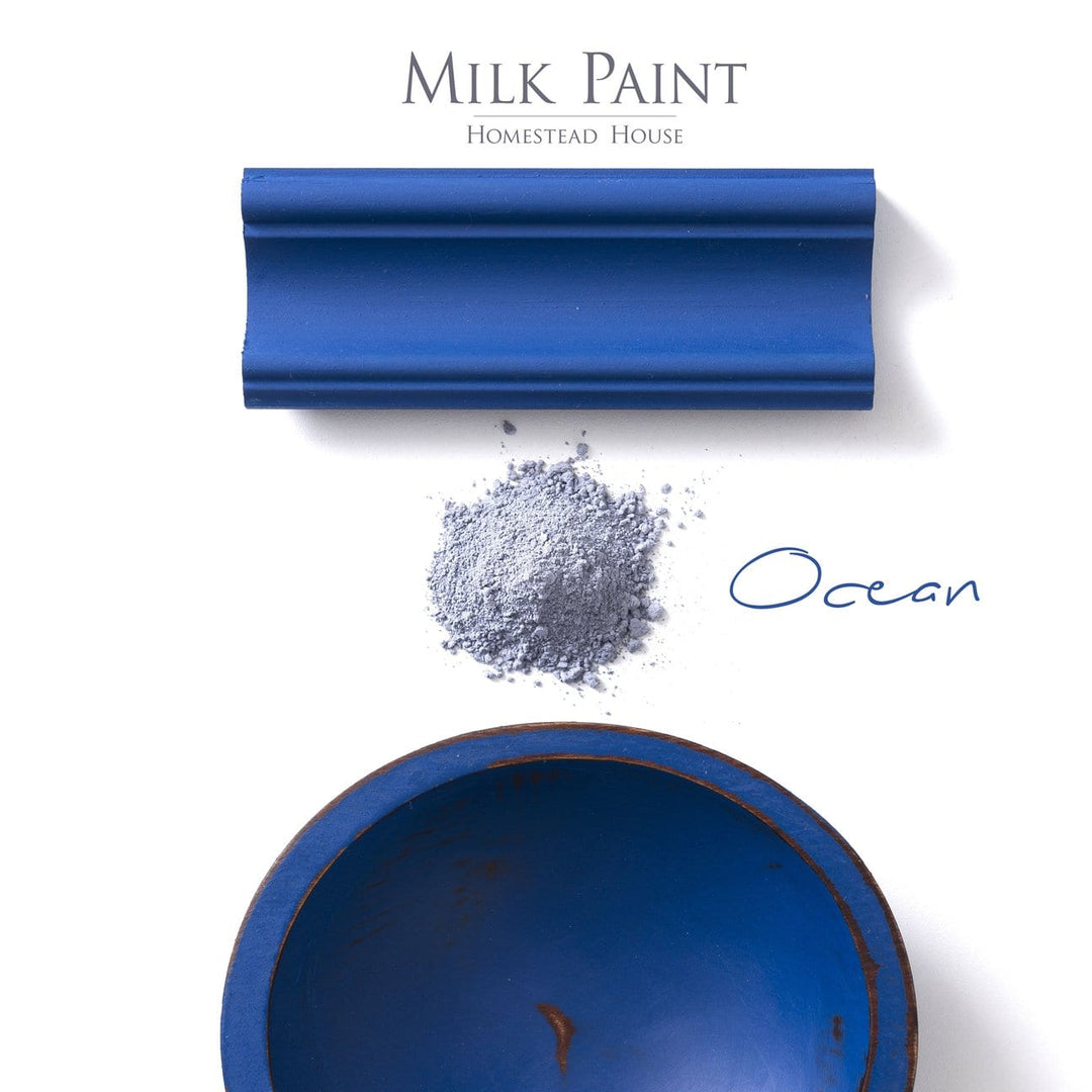 Homestead House Milk Paint - OCEAN BLUE - Rustic Farmhouse Charm