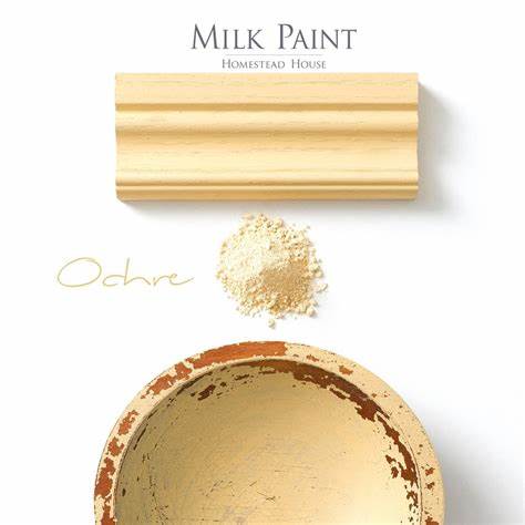 Homestead House Milk Paint - OCHRE - Rustic Farmhouse Charm