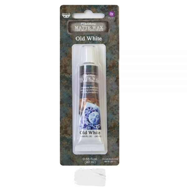 OLD WHITE Finnabair Matte Wax (Art Alchemy) - Rustic Farmhouse Charm