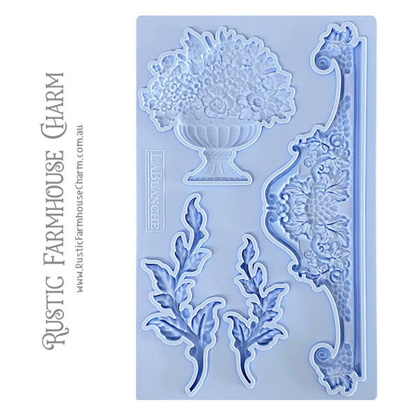 LaBlanche Mould - ORNAMENT LOUISE (12.7 cm x 20.3 cm) - Rustic Farmhouse Charm