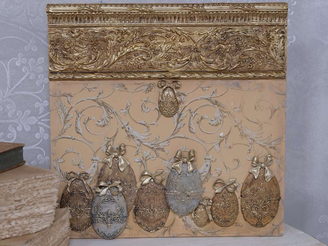 LaBlanche Mould - ORNAMENTAL EGGS (12.7 cm x 20.3 cm) - Rustic Farmhouse Charm