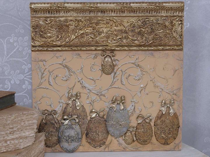 LaBlanche Mould - ORNAMENTAL EGGS (12.7 cm x 20.3 cm) - Rustic Farmhouse Charm