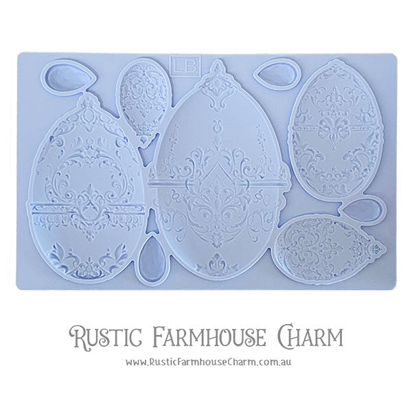 LaBlanche Mould - ORNAMENTAL EGGS (12.7 cm x 20.3 cm) - Rustic Farmhouse Charm