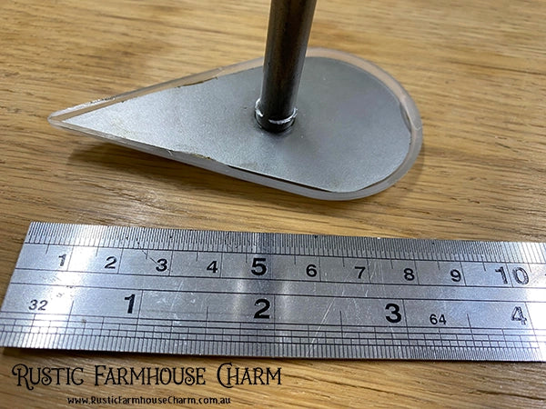 Staalmeester® Scraper - Oval 1023 - Rustic Farmhouse Charm