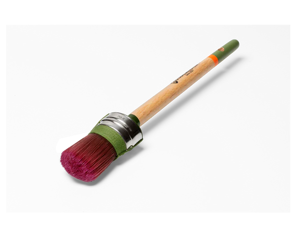 Staalmeester® Paintbrush OVAL 37-29mm (100% Synthetic) - Pro-Hybrid Series 2021 #35 - Rustic Farmhouse Charm