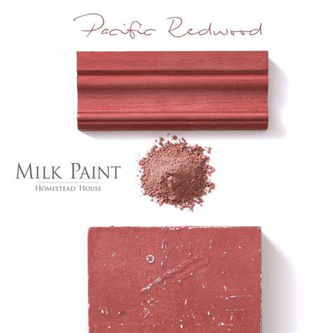 Homestead House Milk Paint Stain - PACIFIC REDWOOD - Rustic Farmhouse Charm