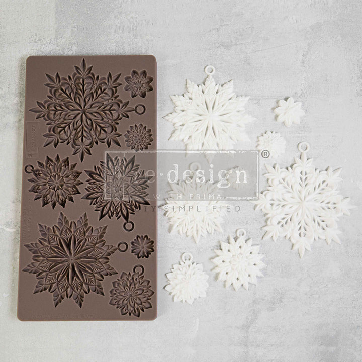 Redesign Mould - PAPERCRAFT CHARMS (5" x 10") - Rustic Farmhouse Charm