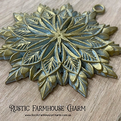 Redesign Mould - PAPERCRAFT CHARMS (5" x 10") - Rustic Farmhouse Charm