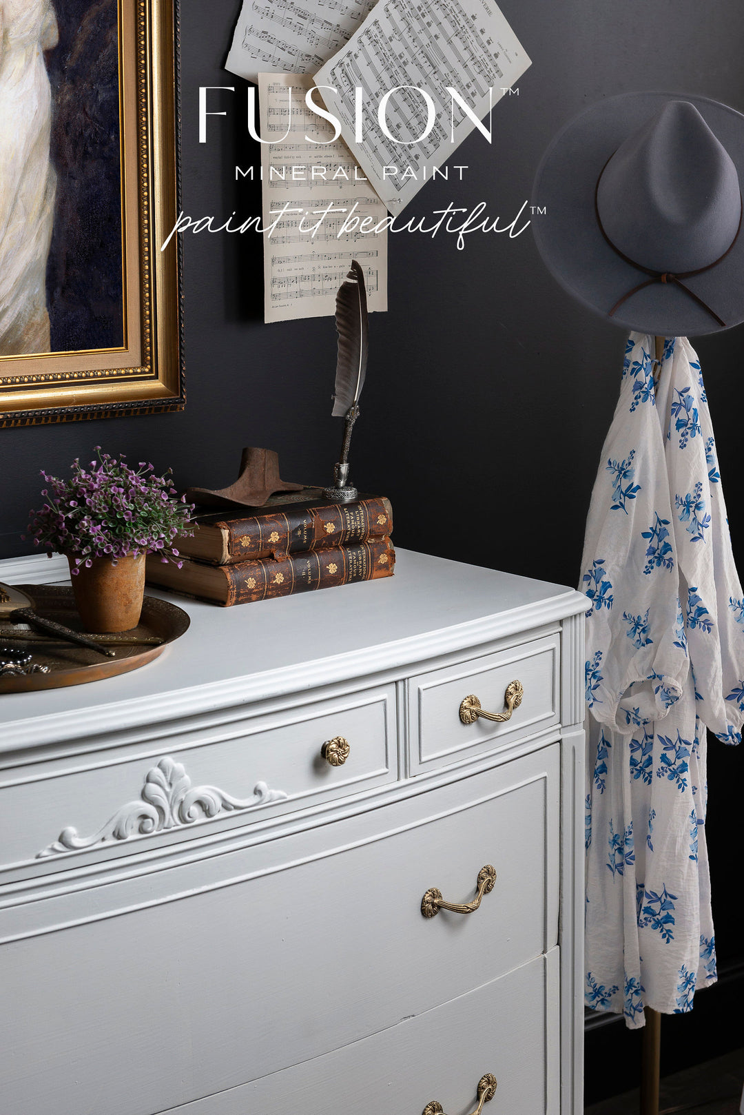 NEW! PARCHMENT Fusion™ Mineral Paint - Rustic Farmhouse Charm