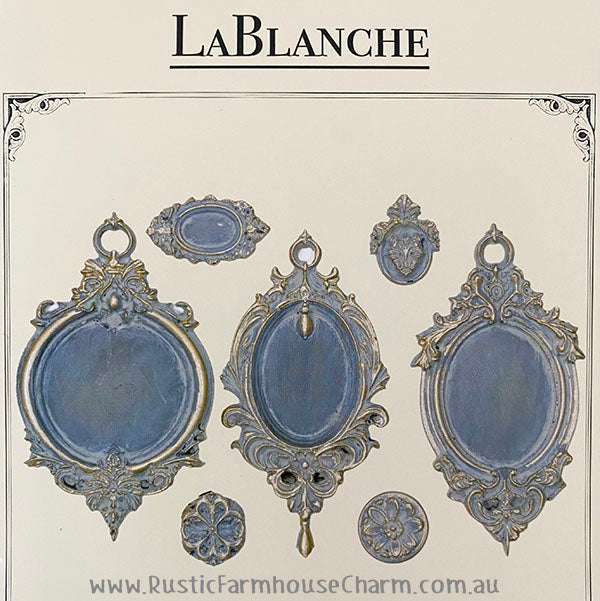 LaBlanche Mould - PENDANTS (12.7 cm x 20.3 cm) - Rustic Farmhouse Charm