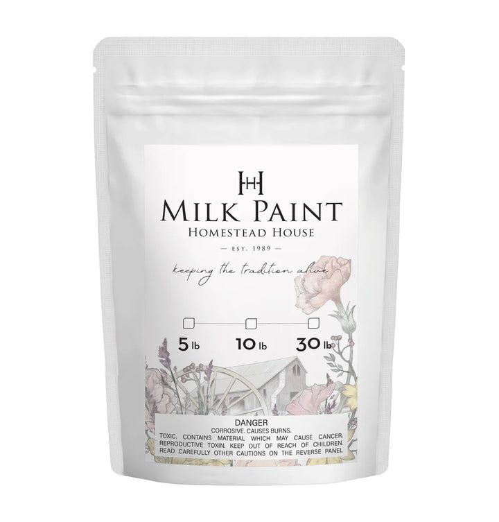 Homestead House Milk Paint - PORCELAIN - Rustic Farmhouse Charm