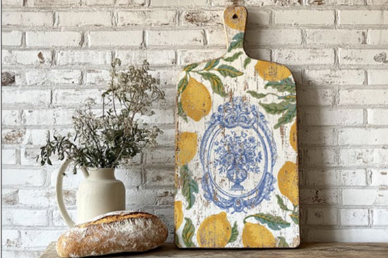 NEW! IOD Paint Inlay - PORTOFINO (set of eight 12"x16" sheets) - Rustic Farmhouse Charm