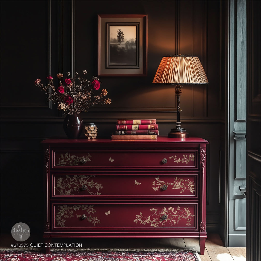 NEW! Redesign Middy Transfer - QUIET CONTEMPLATION (3 sheets, each 21.59cm x 27.94cm) - Rustic Farmhouse Charm