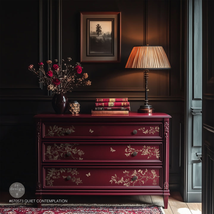 NEW! Redesign Middy Transfer - QUIET CONTEMPLATION (3 sheets, each 21.59cm x 27.94cm) - Rustic Farmhouse Charm