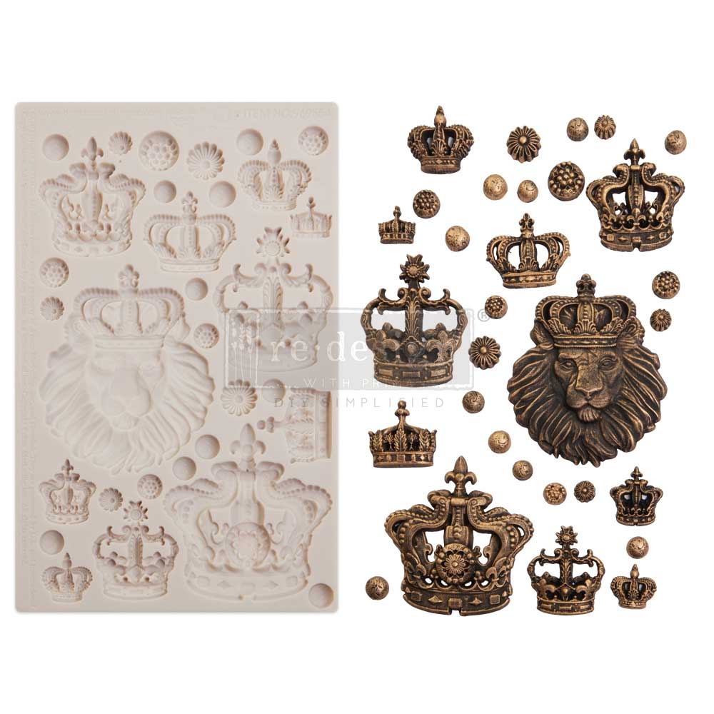 NEW! REGALIA Mould by Finnabair - Rustic Farmhouse Charm