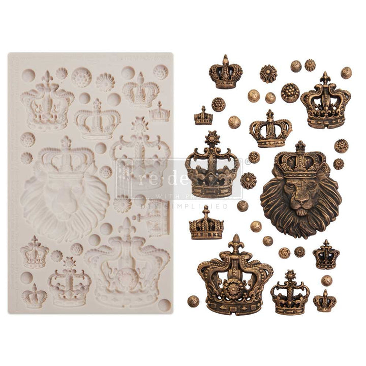NEW! REGALIA Mould by Finnabair - Rustic Farmhouse Charm