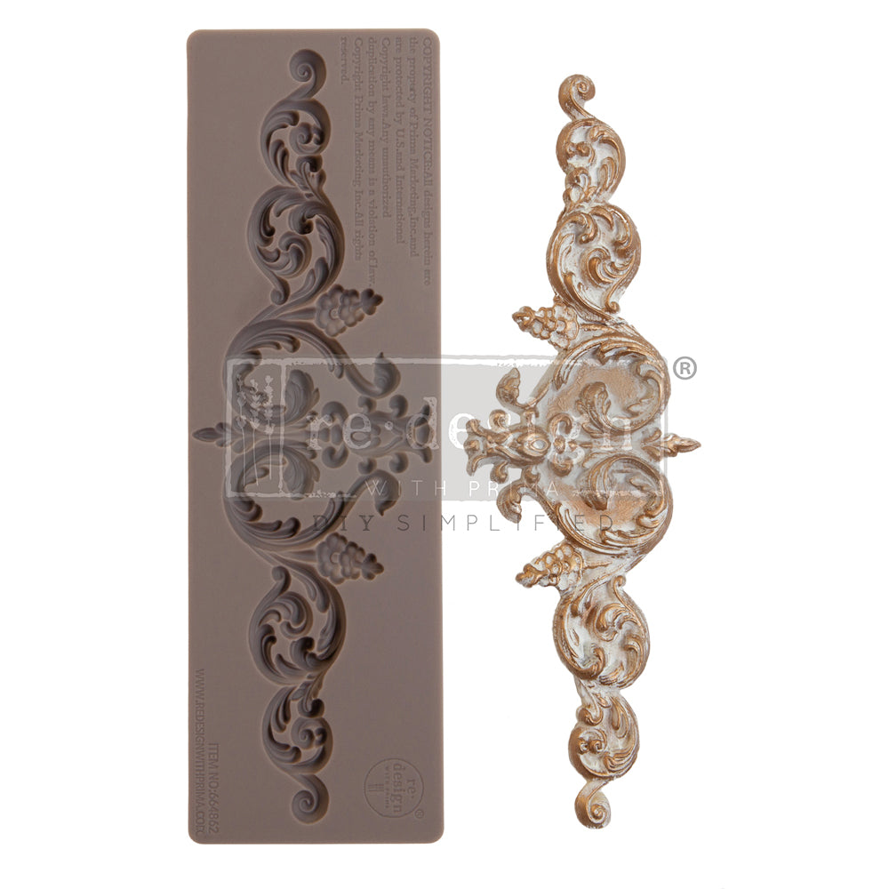 Redesign Mould - REMI (20.32cm x 6.35cm) - Rustic Farmhouse Charm