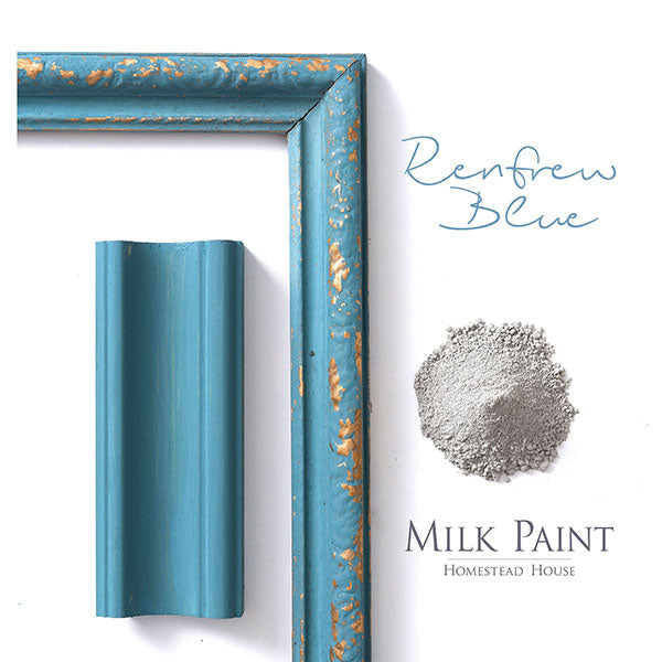 Homestead House Milk Paint - RENFREW BLUE - Rustic Farmhouse Charm