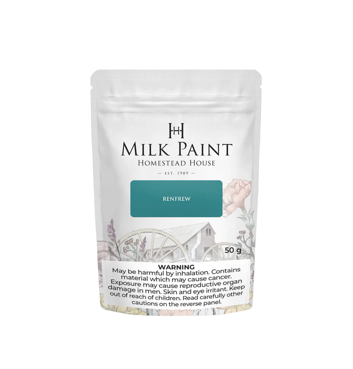 Homestead House Milk Paint - RENFREW BLUE - Rustic Farmhouse Charm