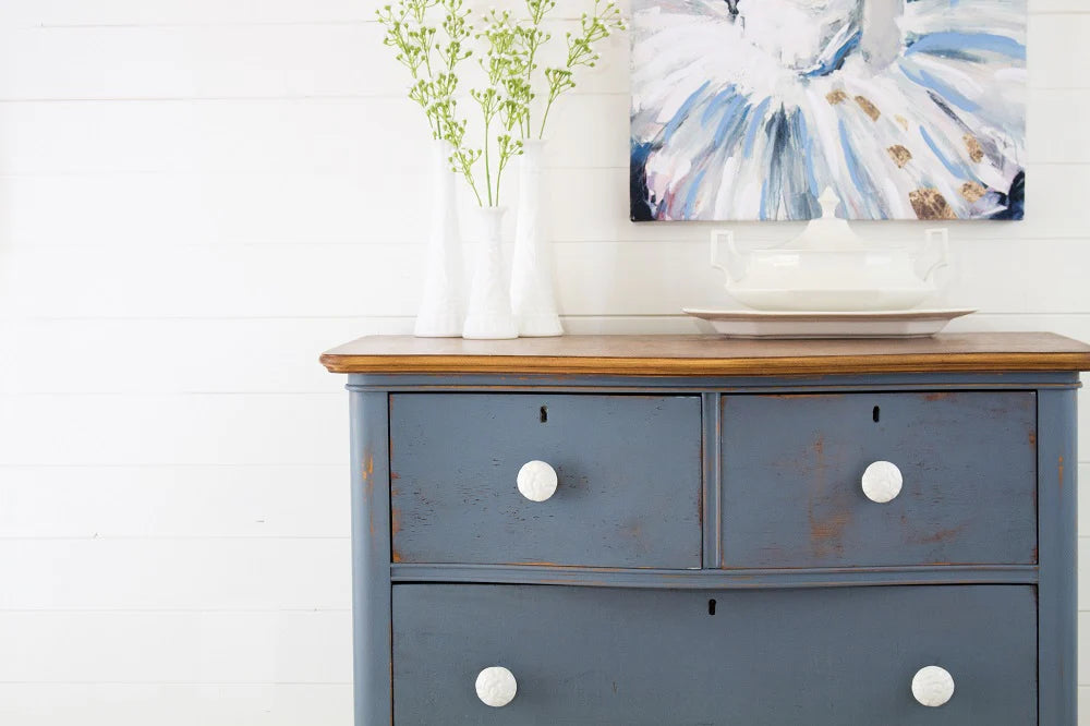 Homestead House Milk Paint - RIDEAU BLUE - Rustic Farmhouse Charm