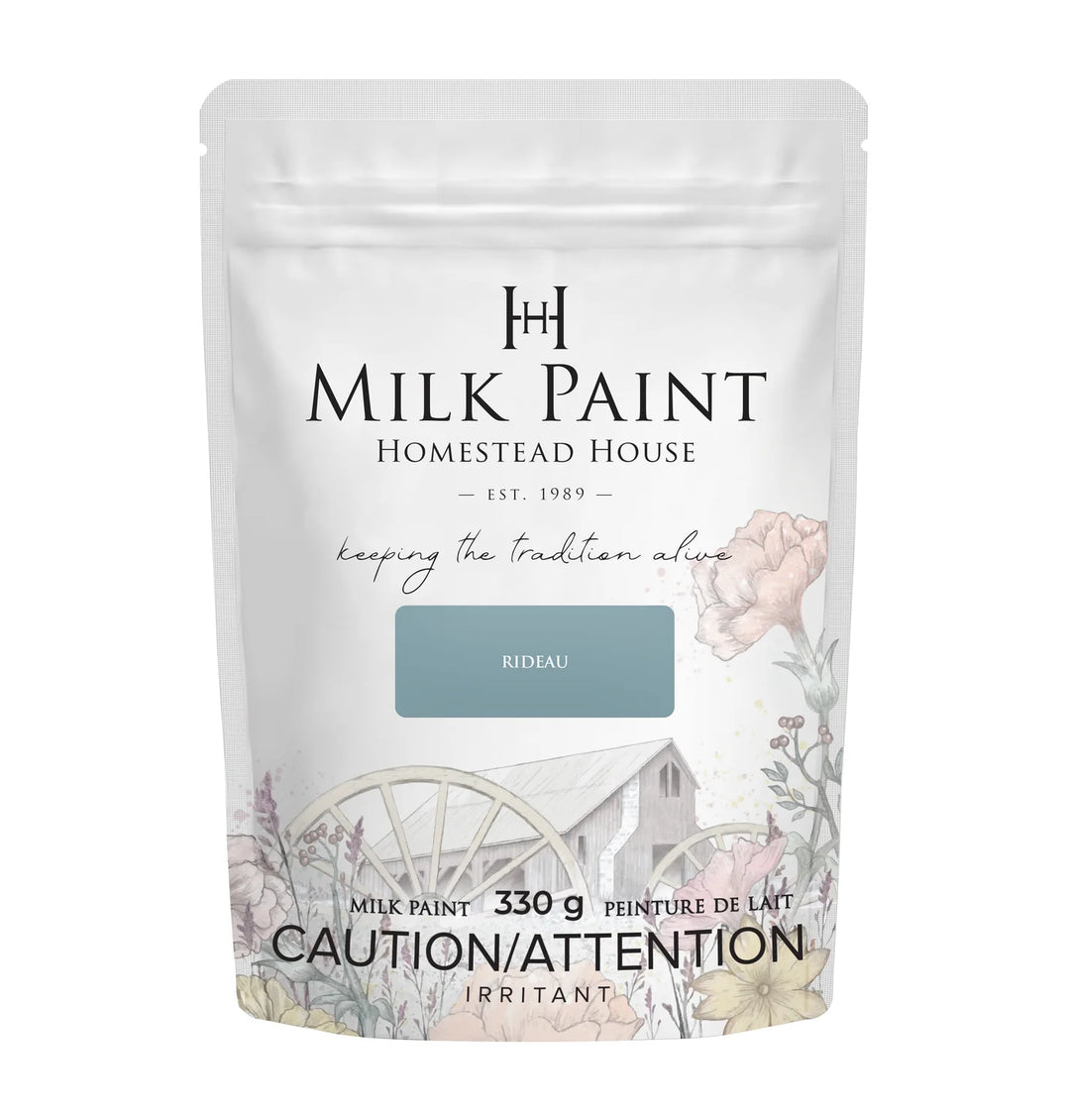 Homestead House Milk Paint - RIDEAU BLUE - Rustic Farmhouse Charm