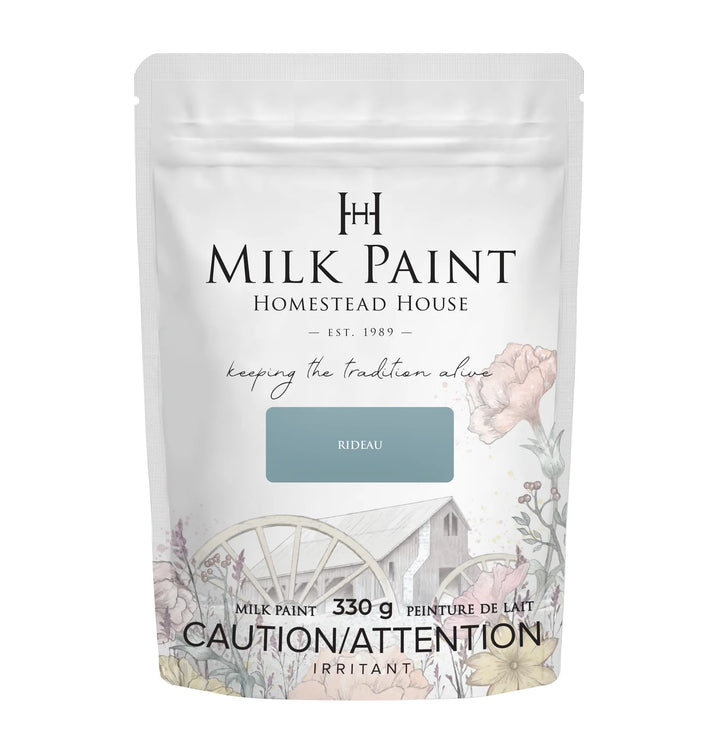 Homestead House Milk Paint - RIDEAU BLUE - Rustic Farmhouse Charm
