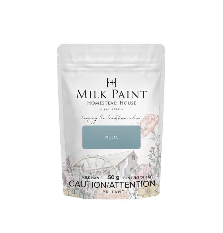 Homestead House Milk Paint - RIDEAU BLUE - Rustic Farmhouse Charm