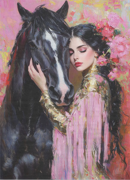 Decoupage Tissue Paper - Rosa Equestria (53.34cm x 73.66cm)