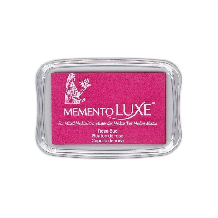 Tsukineko Memento Luxe Ink Pad - ROSE BUD (great for fabrics!) - Rustic Farmhouse Charm