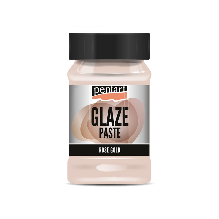 Pentart ROSE GOLD Glaze Paste 100ml - Rustic Farmhouse Charm
