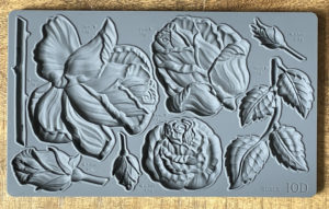 ROSES Mould by IOD (6"x10", 15.24cm x 25.4cm) - Rustic Farmhouse Charm