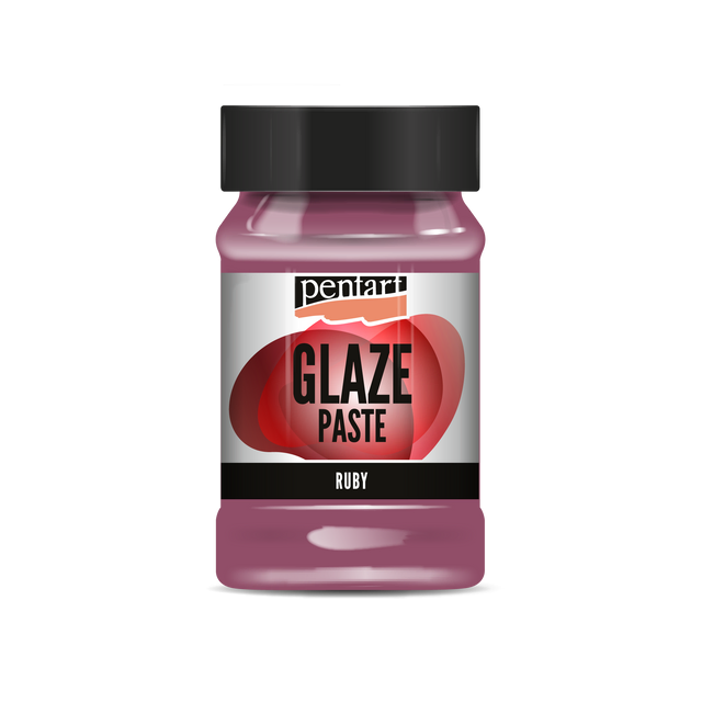 Pentart RUBY Glaze Paste 100ml - Rustic Farmhouse Charm
