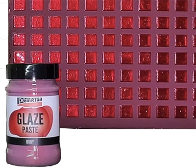 Pentart RUBY Glaze Paste 100ml - Rustic Farmhouse Charm