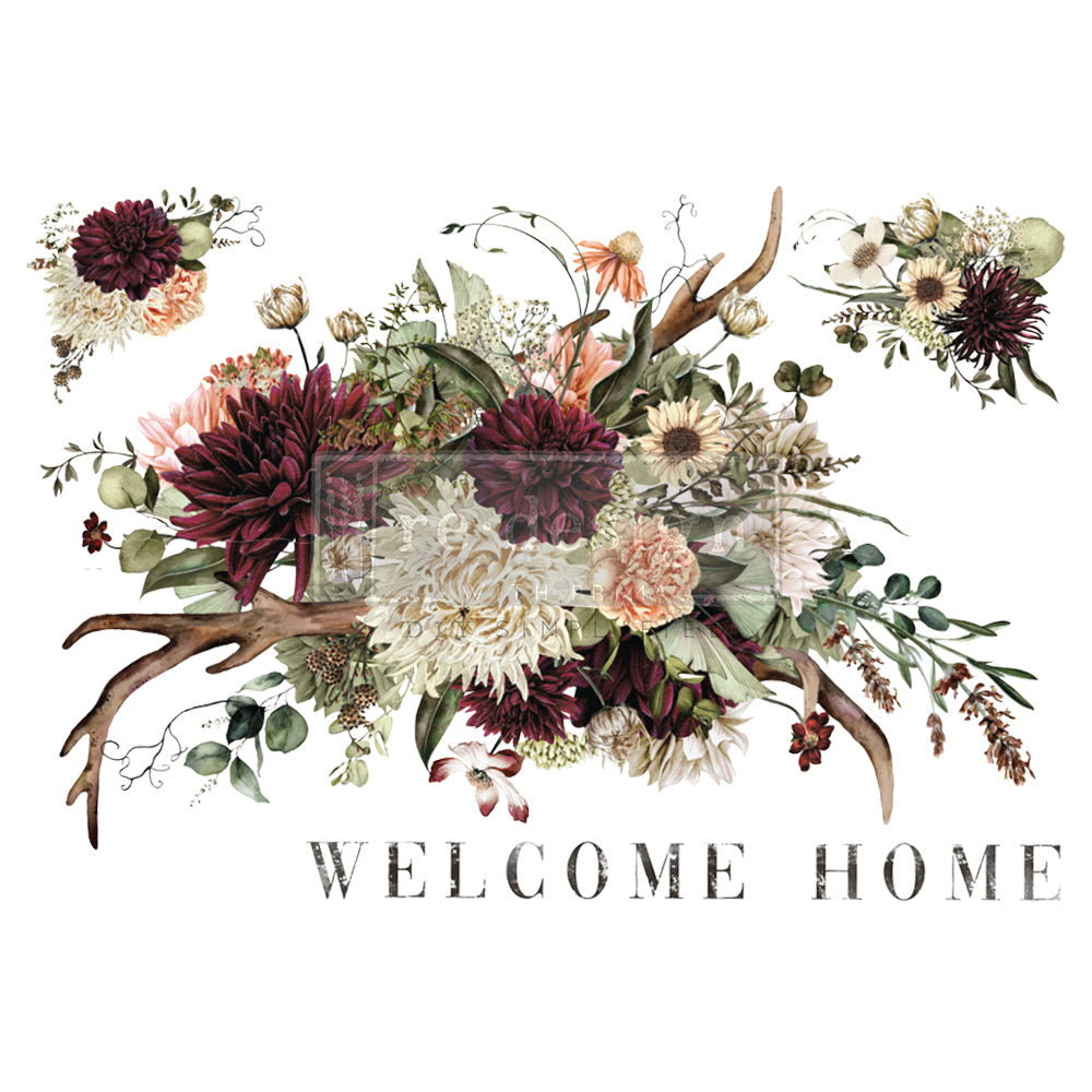 Redesign Transfer - RUSTIC CHARM (60.96cm x 88.9cm) - Rustic Farmhouse Charm