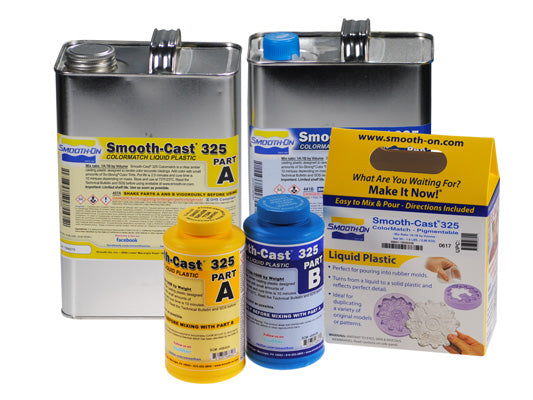 Quick-Set Clear Amber Polyurethane Resin SMOOTH-CAST™ 325 by Smooth-On (0.86kg) - Rustic Farmhouse Charm