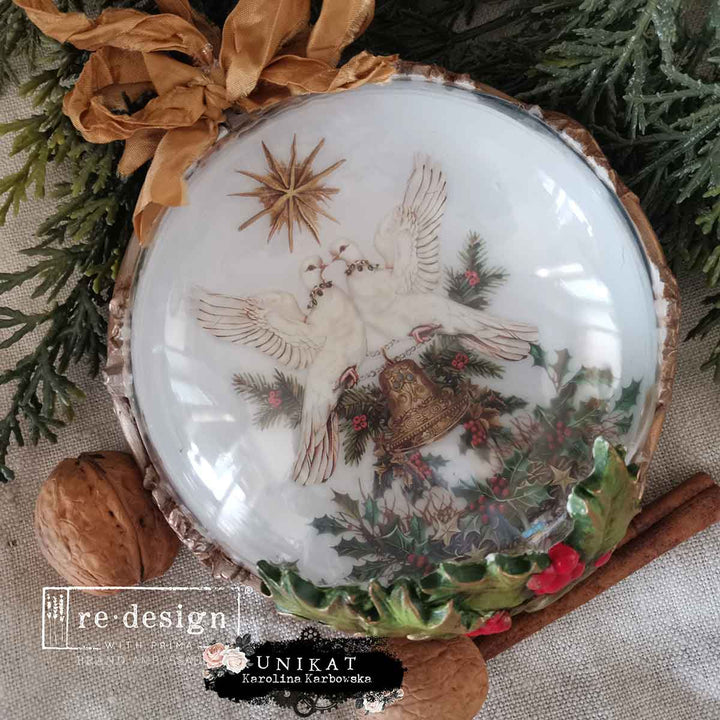 NEW! Redesign Middy Transfer - SACRED NIGHT COLLECTION (4 sheets, each 21.59cm x 27.94cm) - Rustic Farmhouse Charm