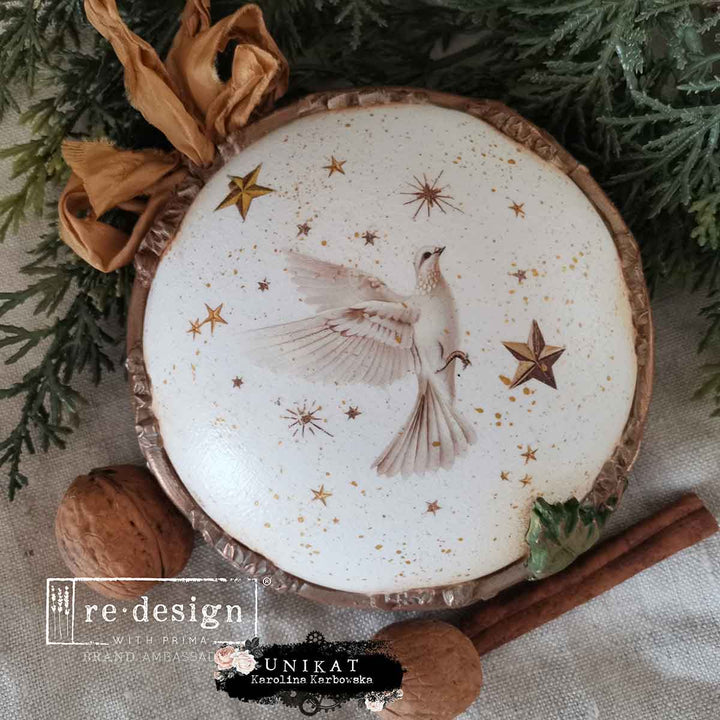 NEW! Redesign Middy Transfer - SACRED NIGHT COLLECTION (4 sheets, each 21.59cm x 27.94cm) - Rustic Farmhouse Charm